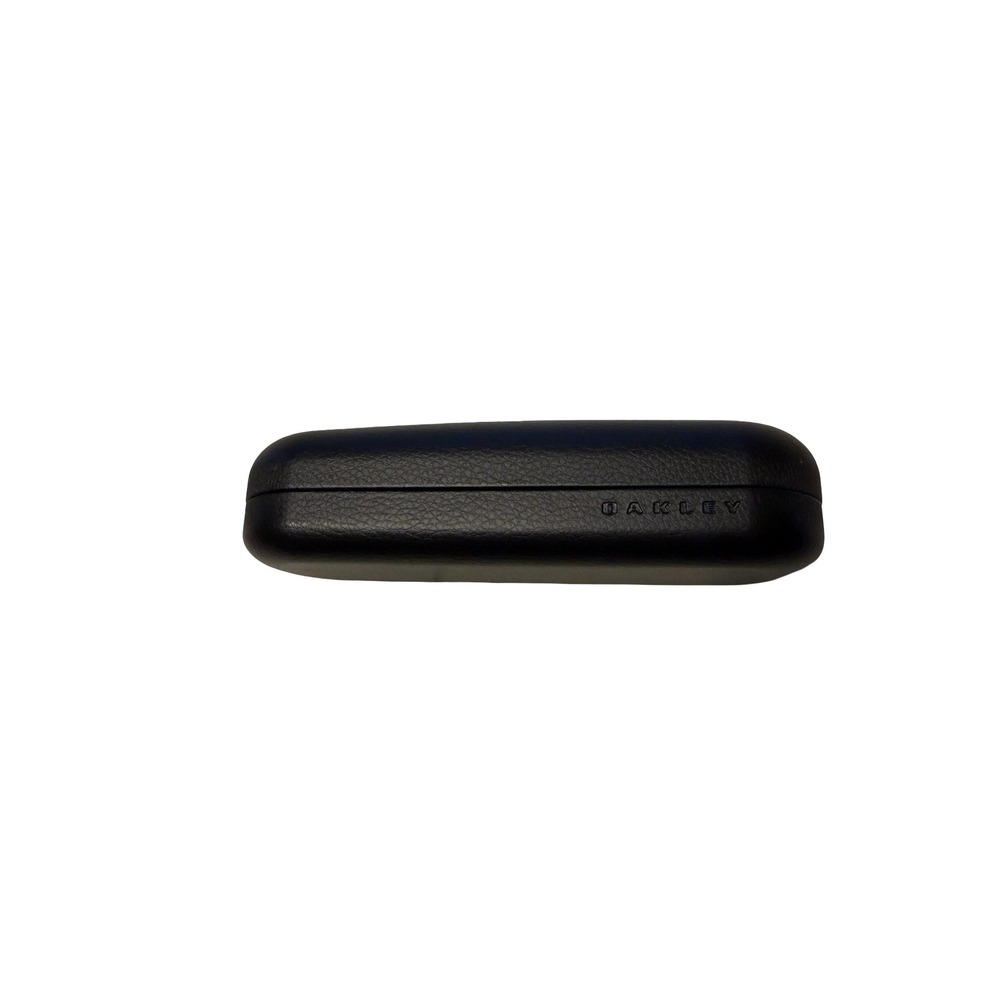Oakley Black Faux Leather‎ Hard Glasses Case Debossed Logo Eyewear Protector